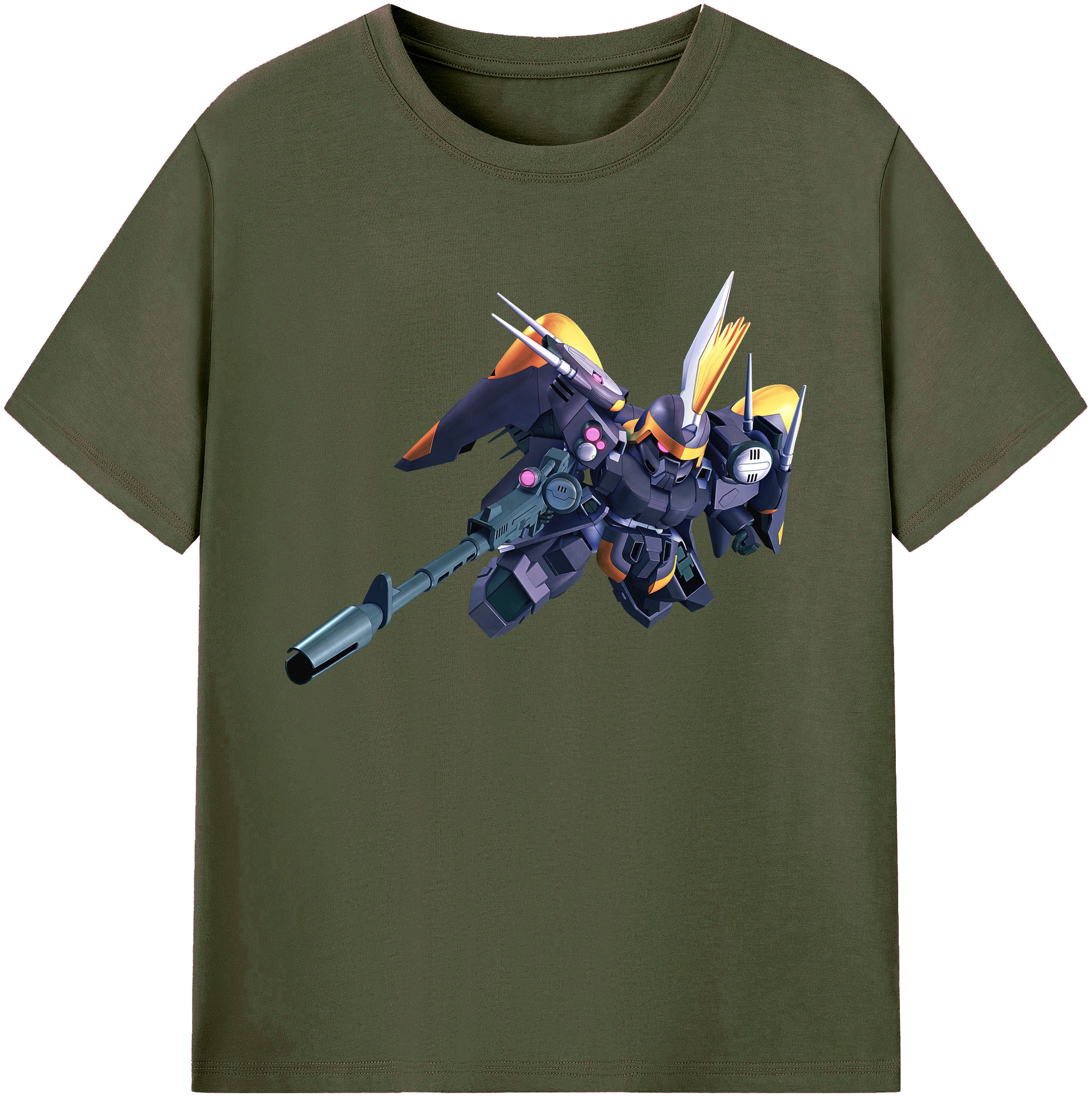 （画像用） 機動戦士ガンダム Mobile Suit Gundam 綿100％ メンズ半袖Tシャツ｜肌触りやわらか＆通気性